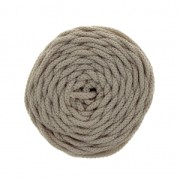 Bobine de cordon en coton pour macramé Cotton Air 5 mm - Lin x50m