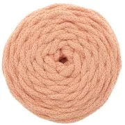 Bobine de cordon en coton pour macramé Cotton Air 5 mm - Saumon x50m