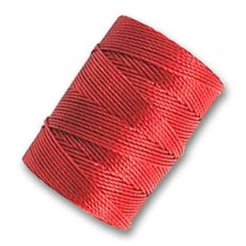 Fil C-LON Beading Cord 0,50 mm Shanghai Red x84m