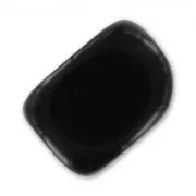 Perle en pierre gemme Onyx Noir 19x12 mm x1