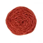 Bobine de cordon tressé pour macramé Velvet Air 4.5 mm Terracotta x 50m