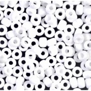 Rocaille Miyuki 8/0 402 - Opaque White x8g|raw }}