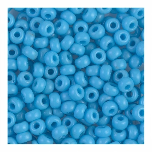 Rocaille Miyuki 8/0 413 - Opaque Turquoise Blue