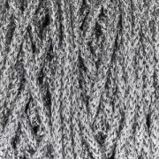 Bobine de cordon pour macramé Rayon Air 4 mm Argenté x 50m