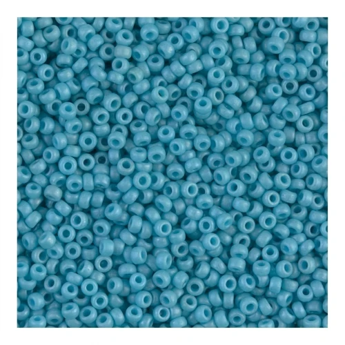 Rocaille Miyuki 11/0 2029 - Opaque Turquoise Blue Luster Mat x8g
