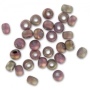 Rocaille Miyuki 11/0 2035 - Metallic Khaki Iris Mat x8g