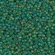 Rocaille Miyuki 11/0 146FR - Transparent Green Mat AB x8g
