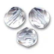 Facettes 4 mm Crystal  x50