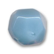 Ronde facettée 20 mm Bleu Opal