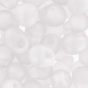 Mini-gouttes Miyuki 3.4 mm DP131FR - Tr Crystal Mat AB x8g|raw }}