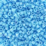 Miyuki Delica 11/0 DB0164 - Opaque Turquoise Blue AB x8g