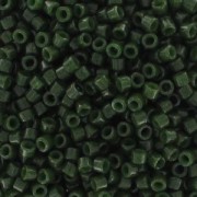 Miyuki Delica 11/0 DB0663 - Dyed Opaque Olive x8g|raw }}