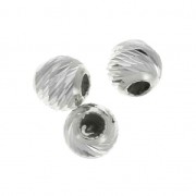 Stoppers Beads 3 mm avec un trou de 0.5 mm en Argent 925 x2|raw }}