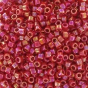 Miyuki Delica 11/0 DB0162 - Opaque Red AB x8g