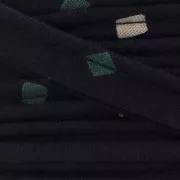 Passepoil Viscose Atelier Brunette 10 mm Shine Night x1m