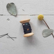 Passepoil Viscose Atelier Brunette 10 mm Shine Night x1m