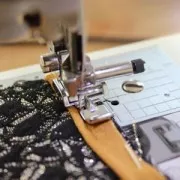 Passepoil Viscose Atelier Brunette 10 mm Shine Night x1m