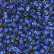 Miyuki Delica 11/0 DB0693 - Dyed Semi Mat Silver Lined Dusk Blue x8g|raw }}