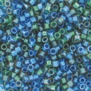 Miyuki Delica 11/0 DB0985 - Caribbean Mix Lined Spkl x8g
