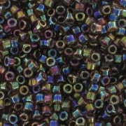 Miyuki Delica 11/0 DB0087 - Root Beer Lined Light Topaz AB x8g