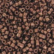 Miyuki Delica 11/0 DB0460 - Galvanized Cinnamon Brown x8g|raw }}