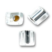 Cubes Miyuki 3 mm SB3-1- Crystal Silver Lined x10g|raw }}