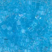 Cubes Miyuki 3 mm SB3-148 - Transparent Aquamarine x10g