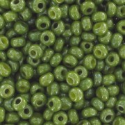 Perles rocailles Preciosa  9/0 2.5 mm - Jaune Lustré Bleu x20g