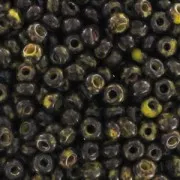 Perles rocailles Preciosa 9/0 2.5 mm - Jaune Travertin x20g