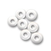 Perles rocailles Preciosa 5/0 4.5 mm - Chalkwhite Sfinx x20g