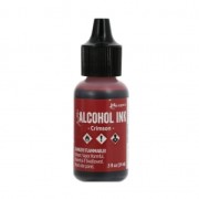 Encre transparente à alcool Adirondack Tim Holtz 14ml Crimson x1|raw }}