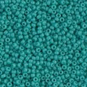 Rocaille Miyuki 15/0 412 - Opaque Turquoise Green x8g