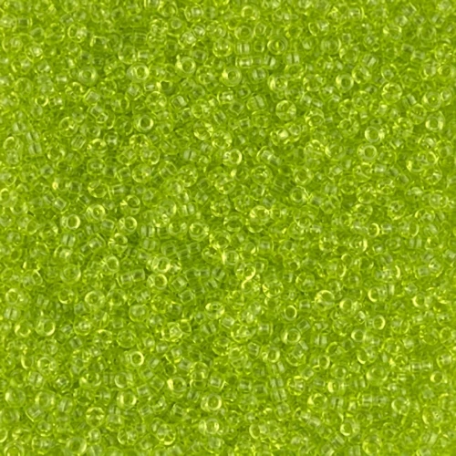 Rocaille Miyuki 15/0 143 - Transparent Chartreuse x8g