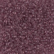 Rocaille Miyuki 15/0 142 - Transparent Smoky Amethyst x 8g