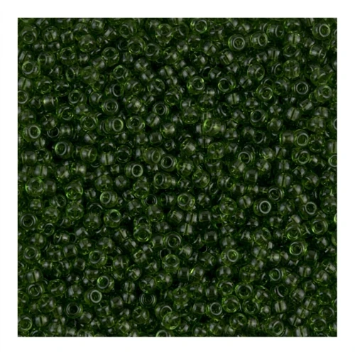 Rocaille Miyuki 15/0 158 - Transparent Olive x8g