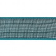 Ruban élastique fantaisie large lurex pour couture 40 mm Bleu Canard/argenté x 1m|raw }}