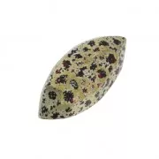 Navette PureCrystal 4228 15x7 mm Scarlet Gold Patina x1