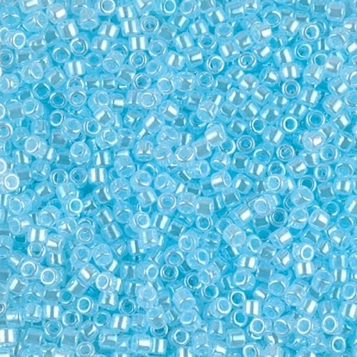 Miyuki Delica 10/0 DBM0239 - Light Aqua Ceylon x8g