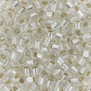Miyuki Delica 10/0 DBM0041 - Crystal Silver Lined x8g