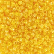 Miyuki Delica 11/0 DB1572 - Opaque Canary AB x8g