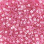 Miyuki Delica 11/0 DB0625 - Dyed Rose Silver Lined Alabaster x8g|raw }}
