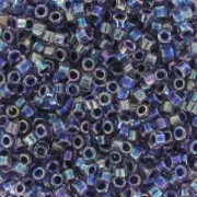 Miyuki Delica 11/0 DB0059 - Amethyst Lined Crystal AB x8g
