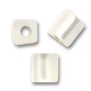 Cubes Miyuki 4 mm SB4-1F - Crystal Silver Lined Mat x10g