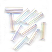 Bugles Miyuki 6 mm BGL-250 - Crystal AB x10g|raw }}