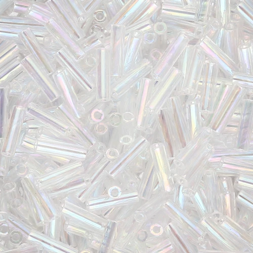 Bugles Miyuki 6 mm BGL-250 - Crystal AB x10g