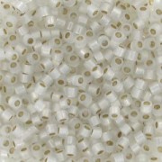Miyuki Delica 11/0 DB0221 - White Opal Gilt Lined x8g|raw }}