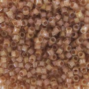 Miyuki Delica 11/0 DB0069 - Blush Lined Crystal AB x8g