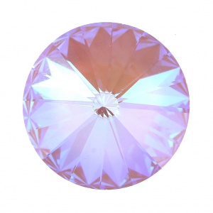Cabochon PureCrystal 1122 Rivoli 12 mm Crystal Lavender DeLite x1