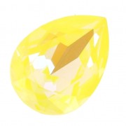 Cabochon PureCrystal 4320 14x10 mm Crystal Sunshine DeLite x1