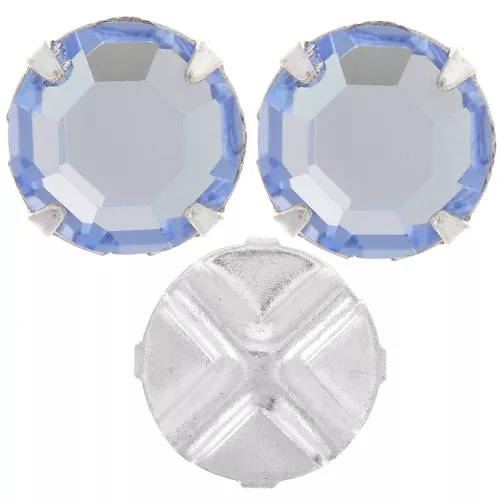 Strass à coudre 8 mm Light Sapphire
